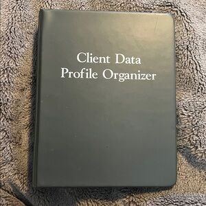 Client Data Profile Organizer nail tech